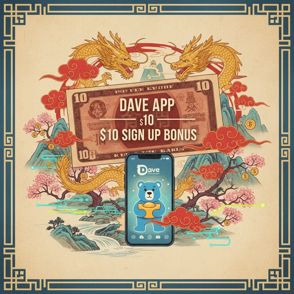 $10 sign up bonus - Dave
