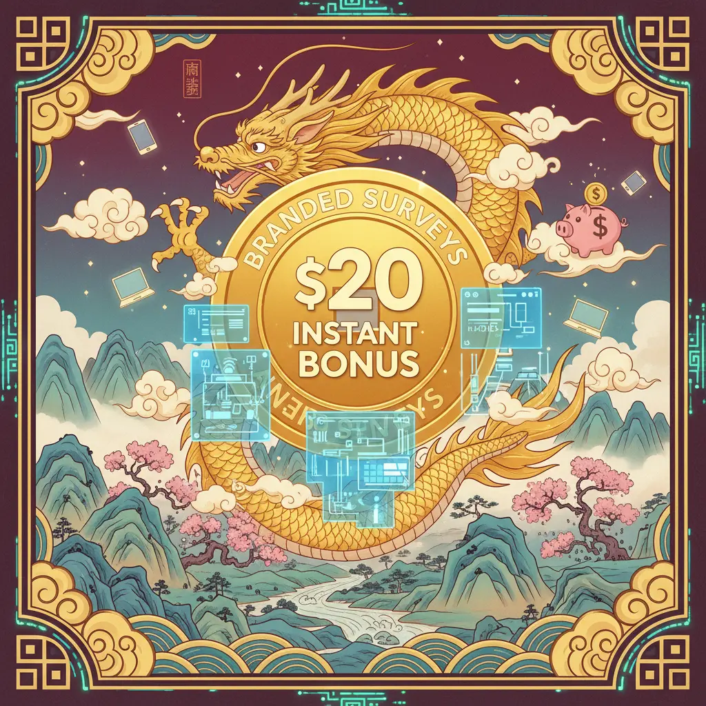 instant $20 sign up bonus - Branded