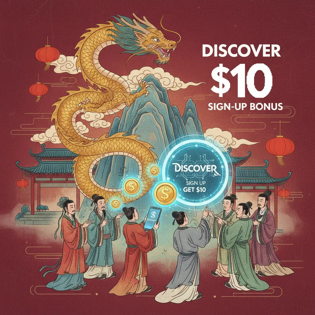 $10 sign up bonus - Discover