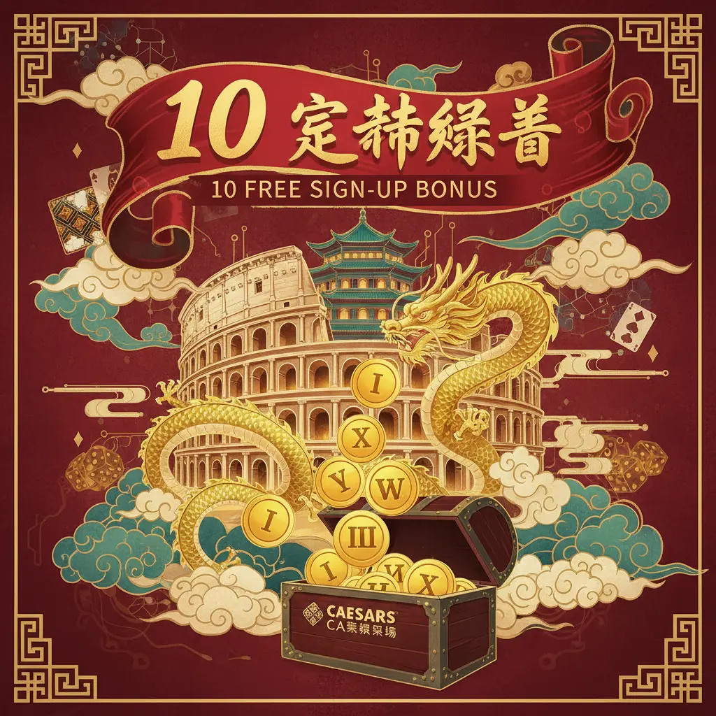 10 sign up bonus - Caesars