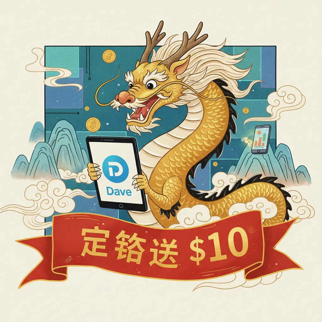 free $10 sign up bonus - Dave